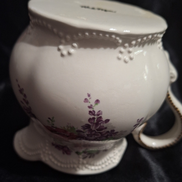 Beautiful Vintage Hal-Mar Signed Pitcher~Intricate Designs~Creamer~Floral Vase - Picture 12 of 15